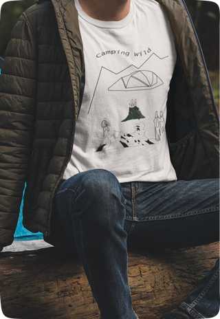 Camping Wild Classic Sweatshirt